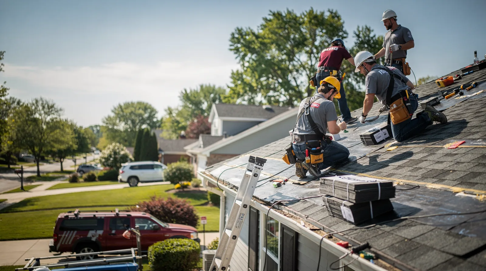 Roof Repair in Cambridge, IL around you